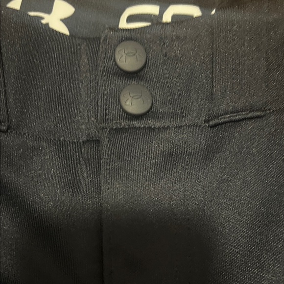Under Armour Black softball pants Pants like new. Size small - Picture 5 of 8